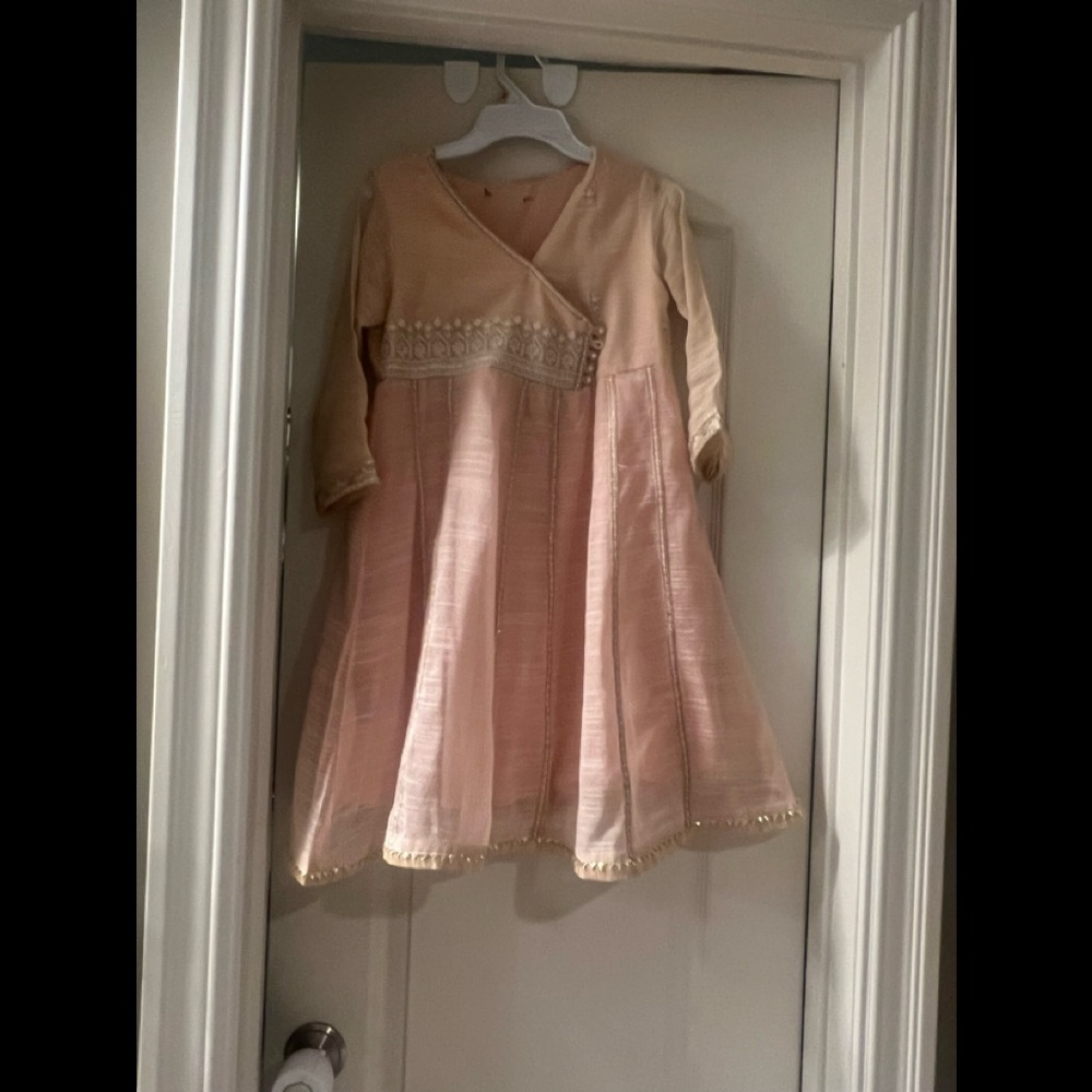 Beautiful embroidered kids dress..